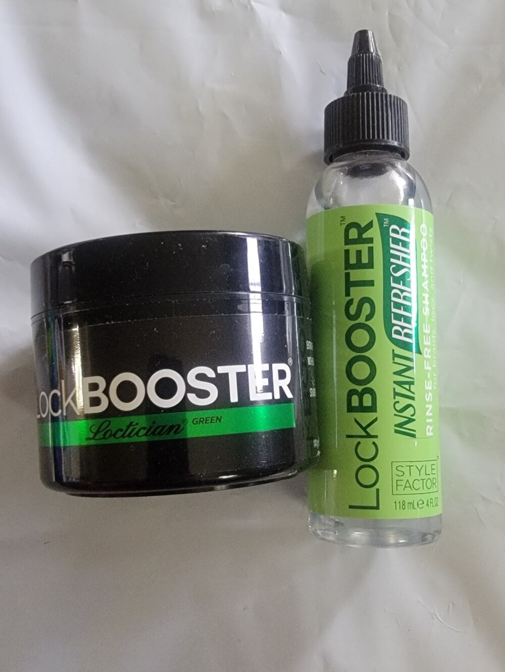 Style Factor Lock Booster LOCTICIAN Locs Twists Braids Pomade 5oz & Shampoo 4oz